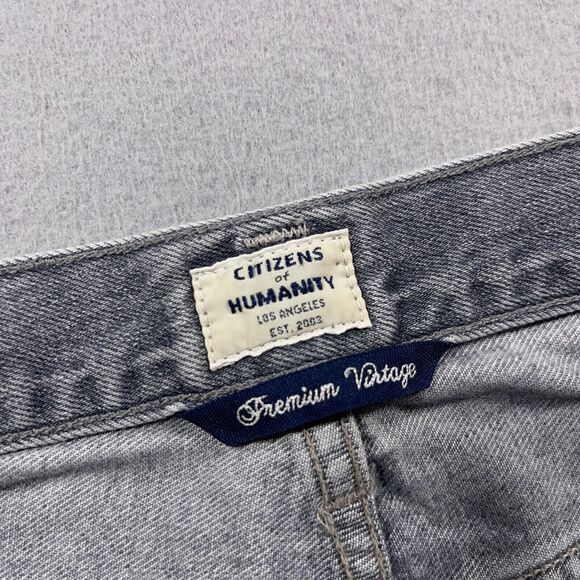 Citizens of Humanity Emerson Button Fly Jeans size 26 Premium Vintage‎ Grey - Picture 7 of 15